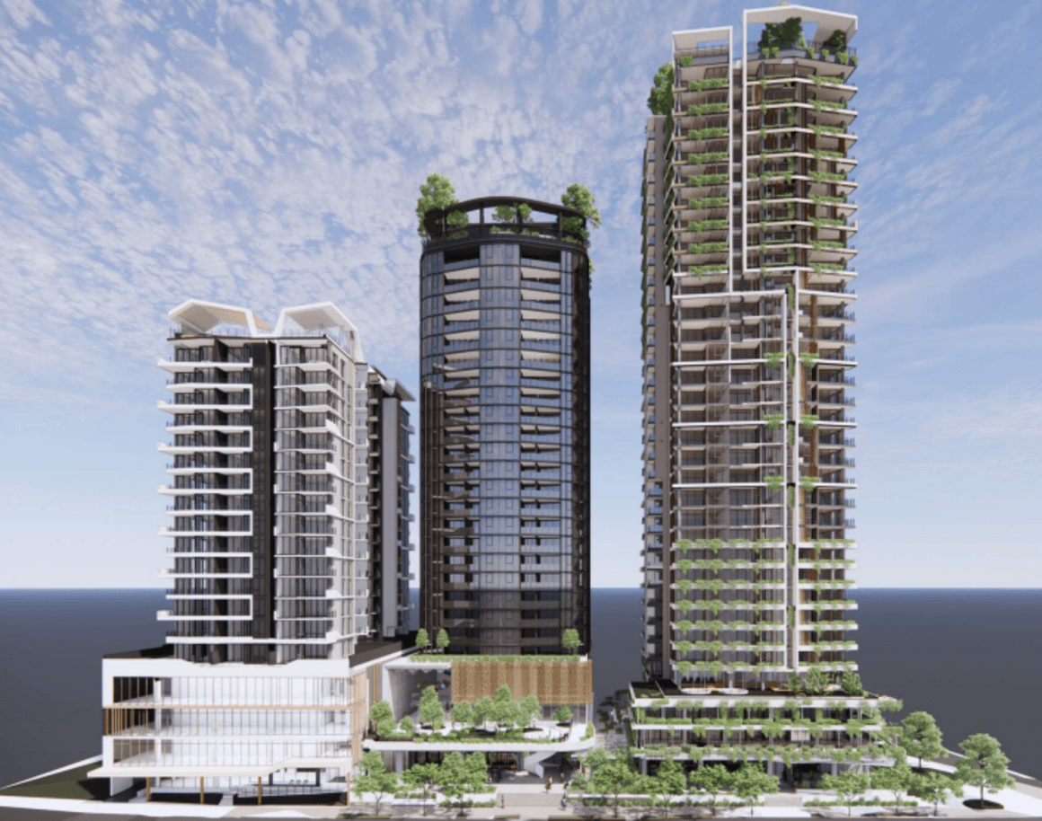 First look: Sarazin to favour downsizers and families in revised Woolloongabba apartment tower plans