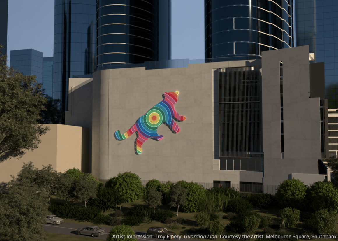 OSK Property commission LED artwork at $2.8 billion Melbourne Square precinct