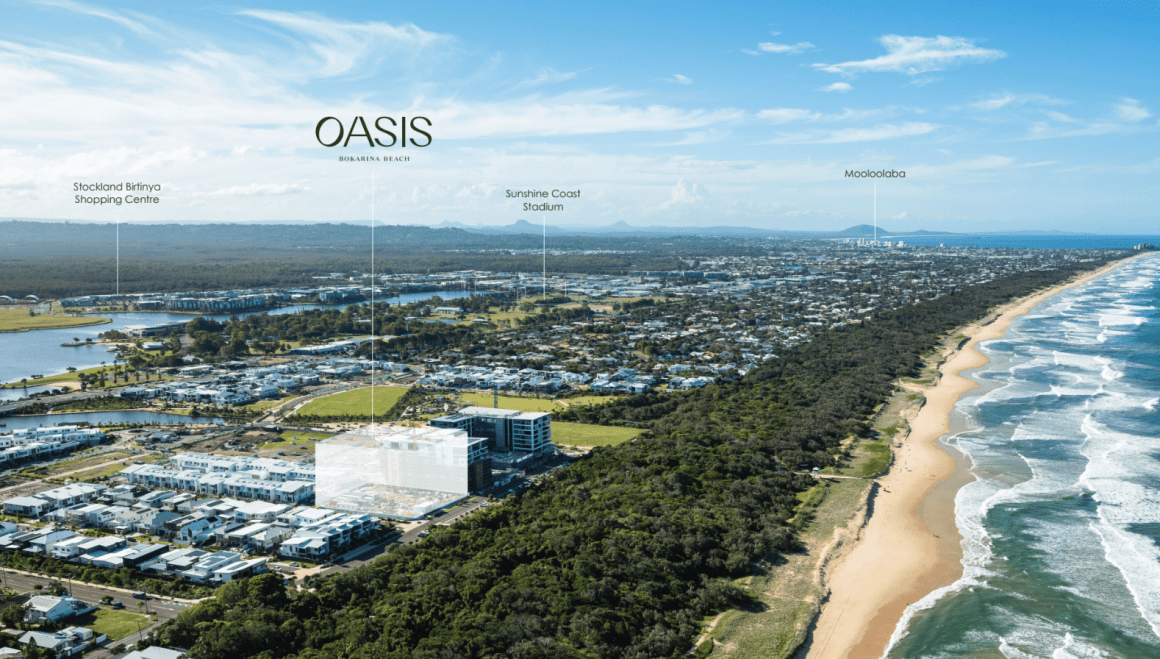 Cube release final penthouse at Bokarina Beach development Oasis