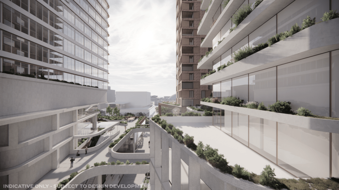 First look: Towers planned above new Sydney Olympic Park Metro Station