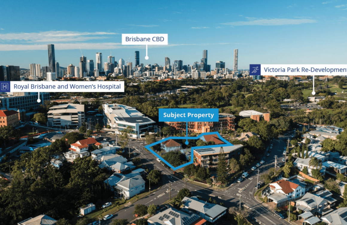 Unison secure residential development site in Brisbane's Herston