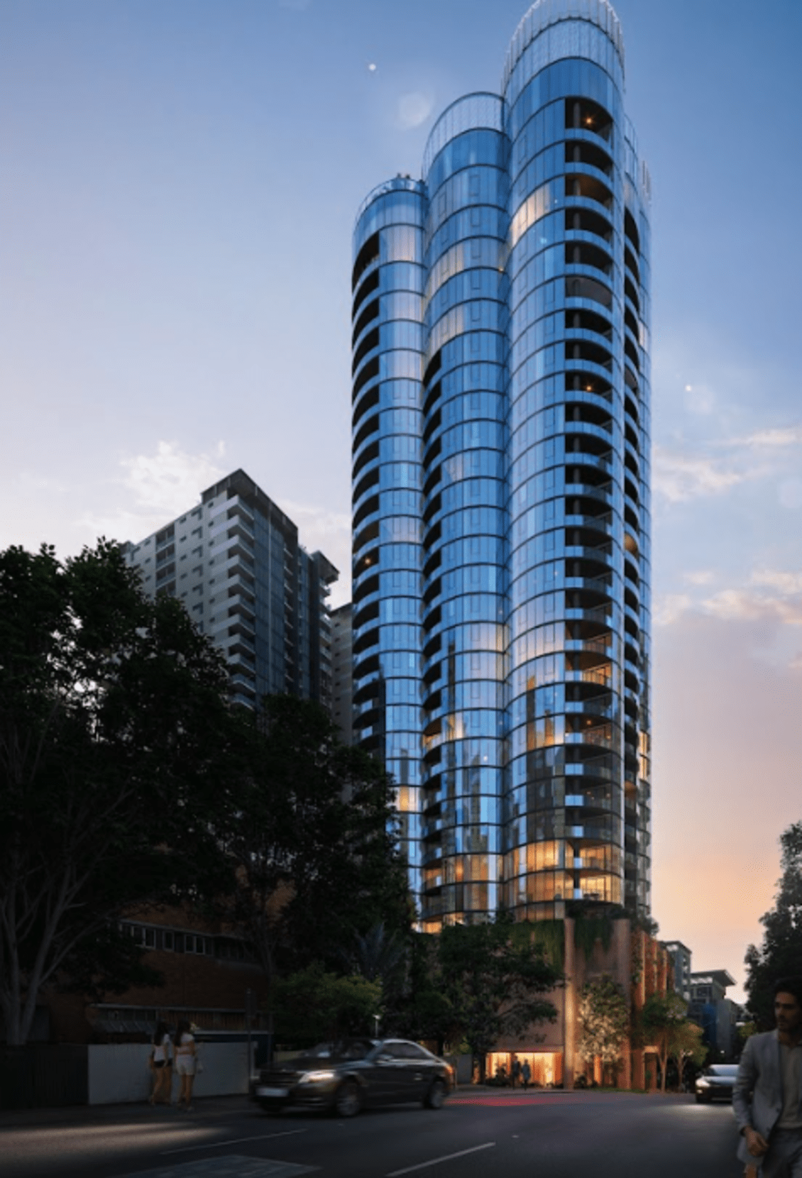 First look exclusive: Aria lodge plans for curved South Brisbane tower