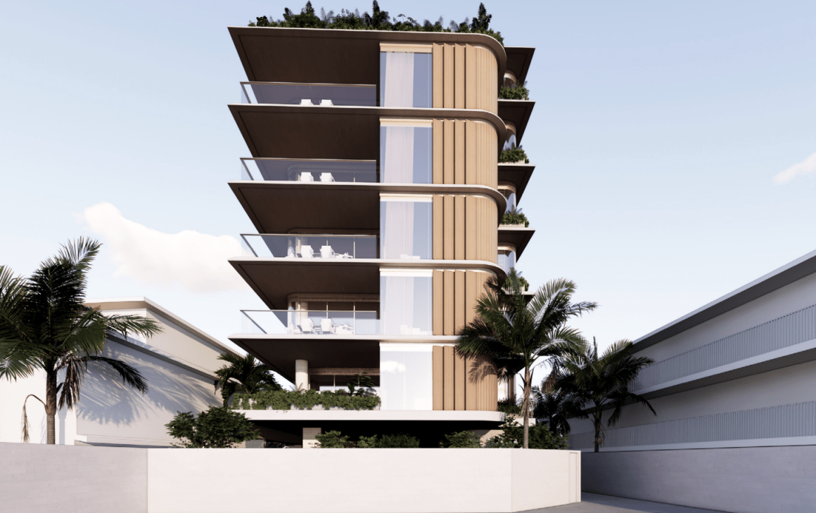 Low-rise four-pack planned for Gold Coast Highway site in Palm Beach