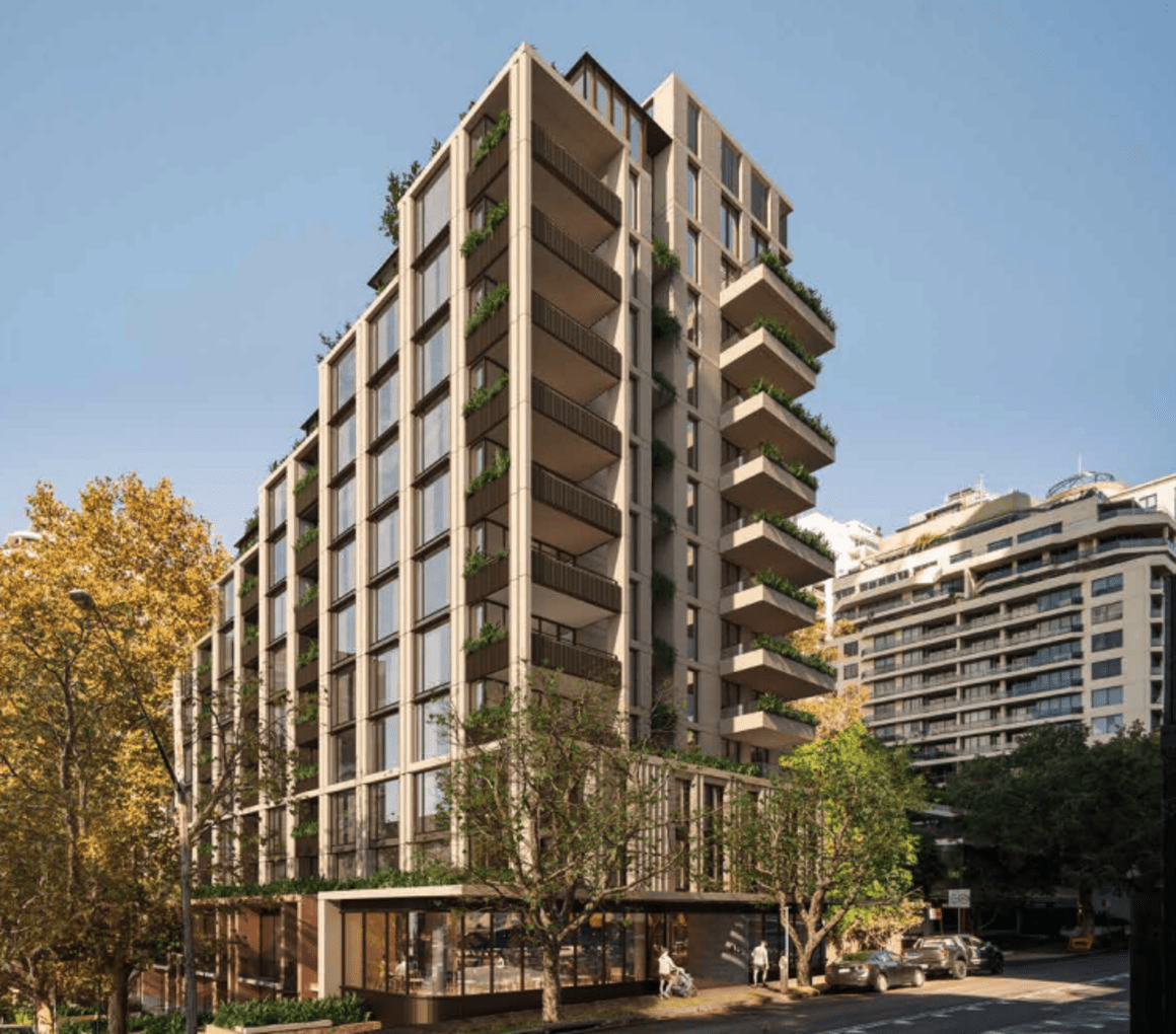 First look: Podia and CASA lodge Bates Smart plans for Walker St, North Sydney mixed-use tower