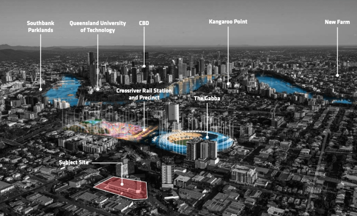 First look exclusive: Belmonde plot over 1,000 build-to-rent units in "Gabba Heart Precinct"