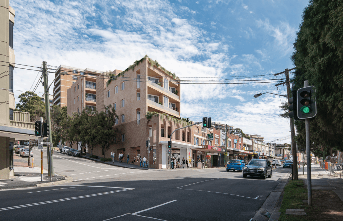 First look: Rare shop-top housing development planned for Artarmon
