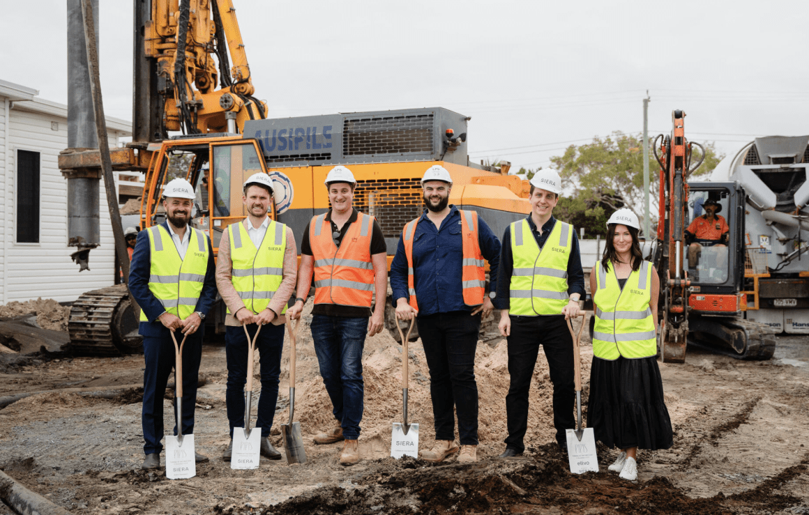 Siera Property Group kick off construction at Pipis Bilinga