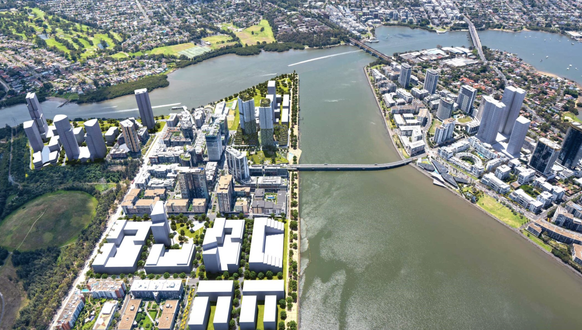 Billbergia unveils updated plans for Bennelong Cove, Wentworth Point masterplan