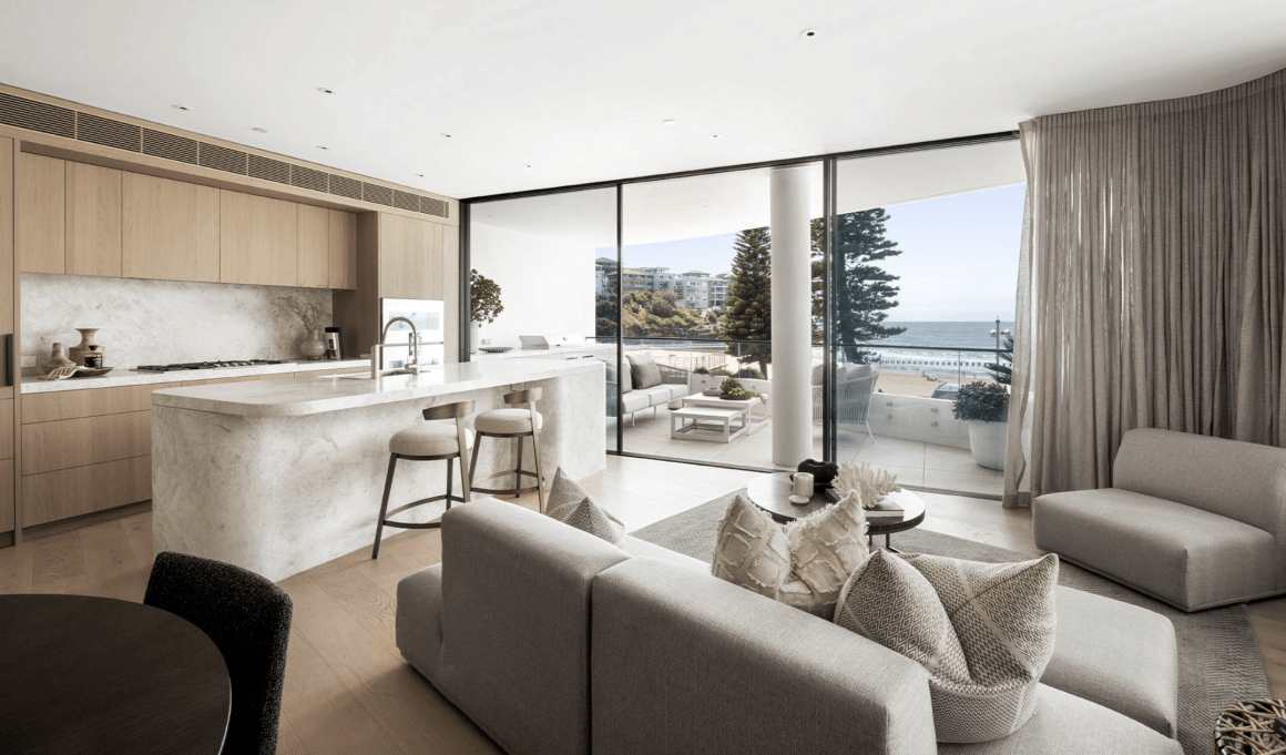 One of Manly's last beachfront development sites: Inside Ondas Manly apartments