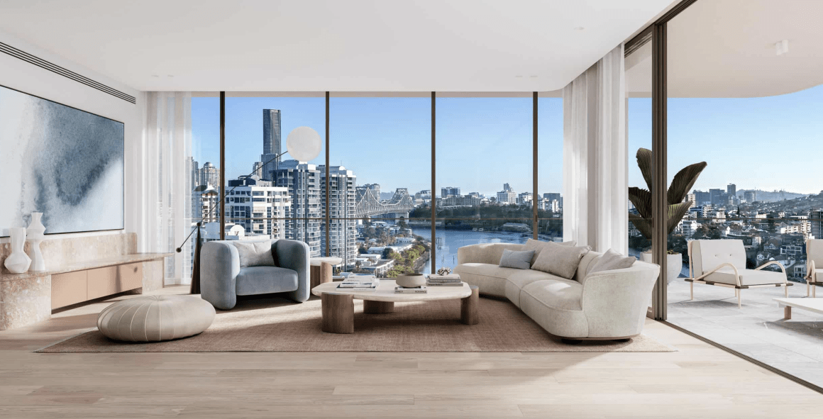 Inside Fortis's debut Brisbane apartment development, River House at Kangaroo Point