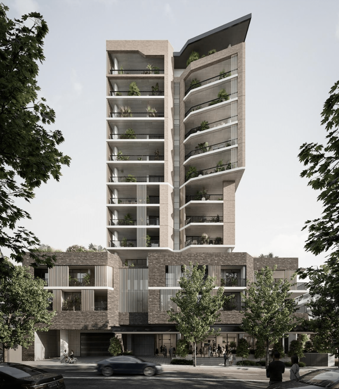 Traders in Purple top out Northsea Wollongong with mix of affordable and private apartments