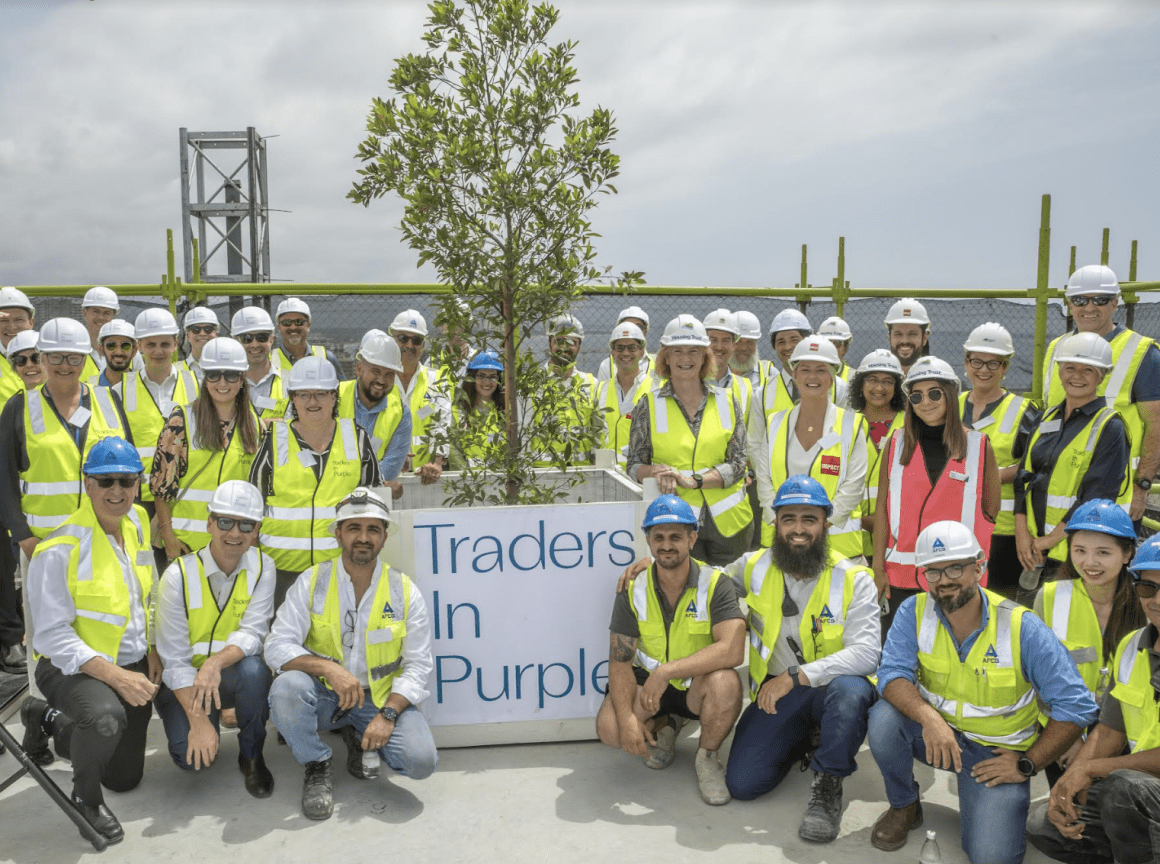 Traders in Purple top out Northsea Wollongong with mix of affordable and private apartments