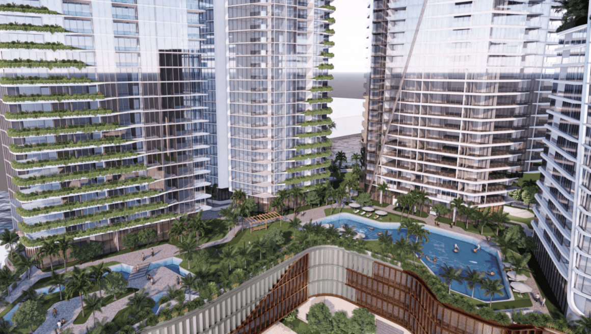 Aniko Group plot launch of four-tower Mermaid Beach development The Landmark after council approval