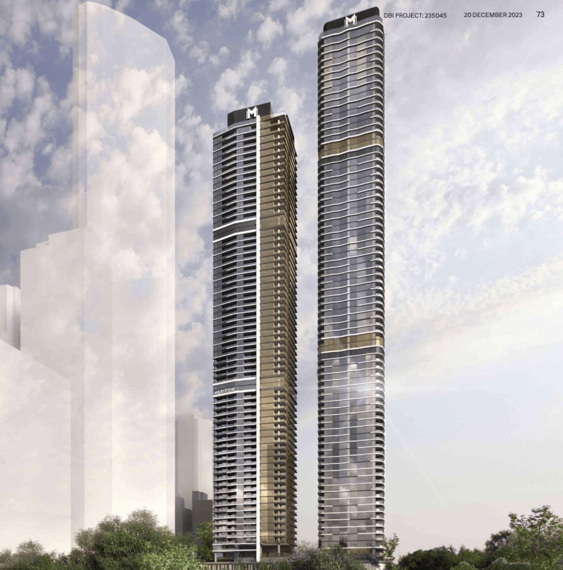 Meriton approved for Brisbane skyscrapers