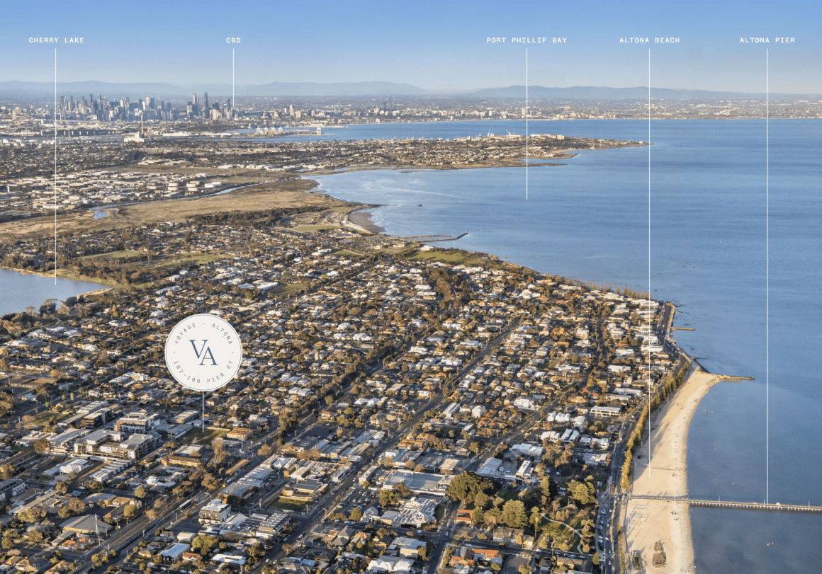 Voyage apartments in Altona near completion