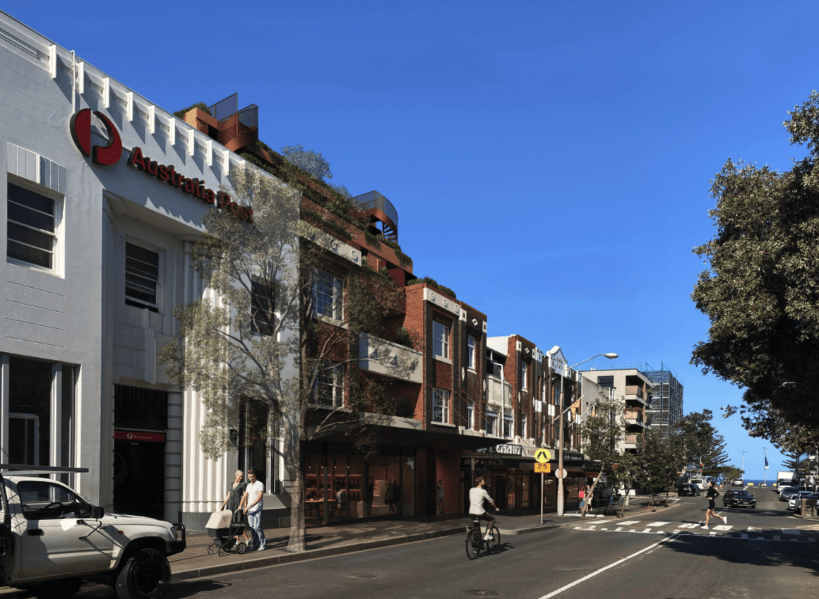 First look: Hall St, Bondi Beach transformation to continue with new shoptop housing pitched
