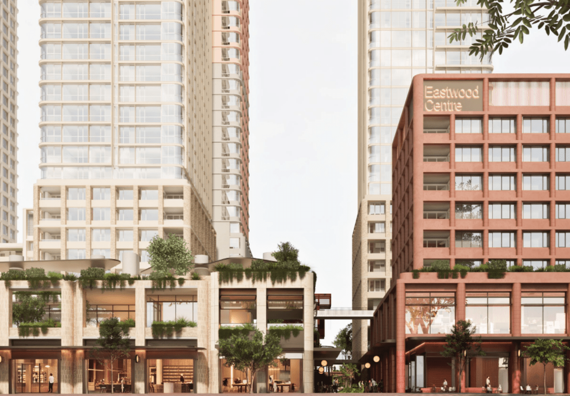 Apartment towers to rise as part of new Eastwood Town Centre redevelopment