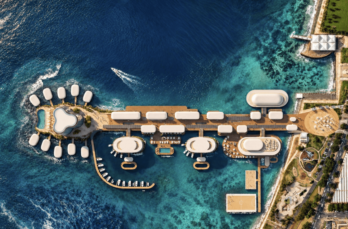 GURNER unveils $1.75 billion Geelong waterfront redevelopment with 34-storey tower and overwater villas