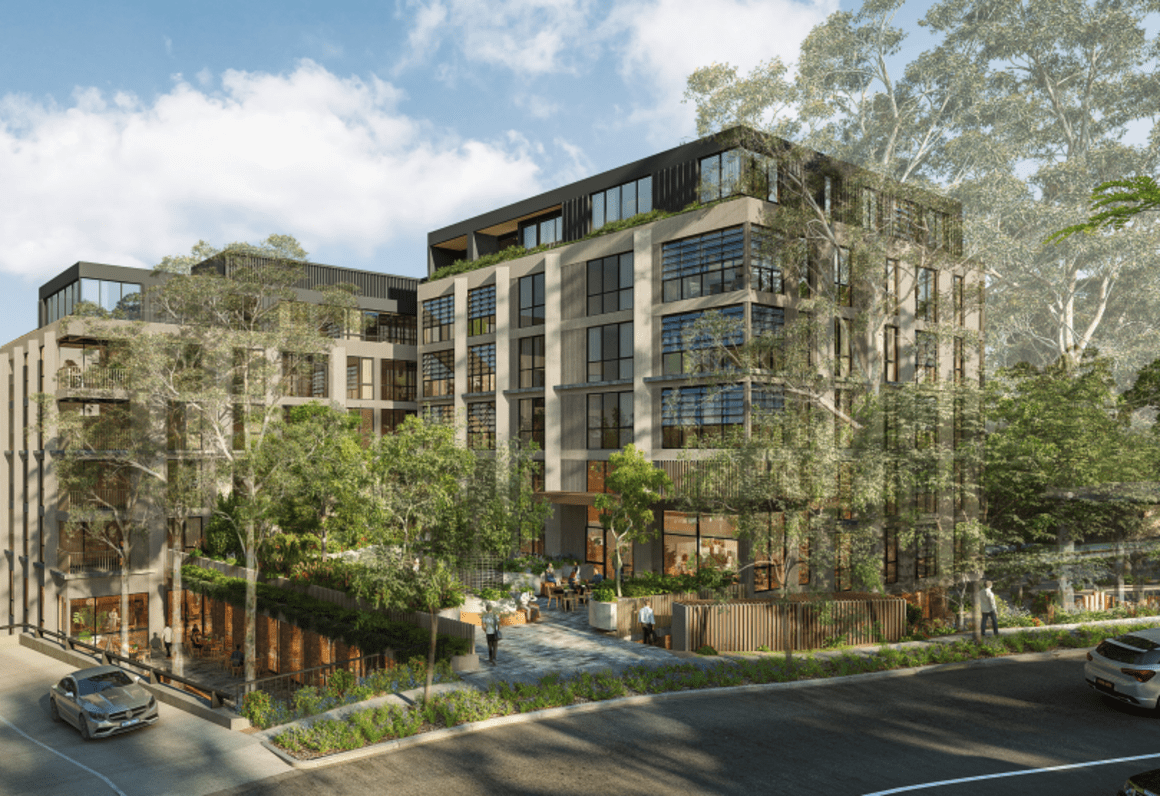 EG Funds Management files plans for 146 apartments on former Pennant Hills office site