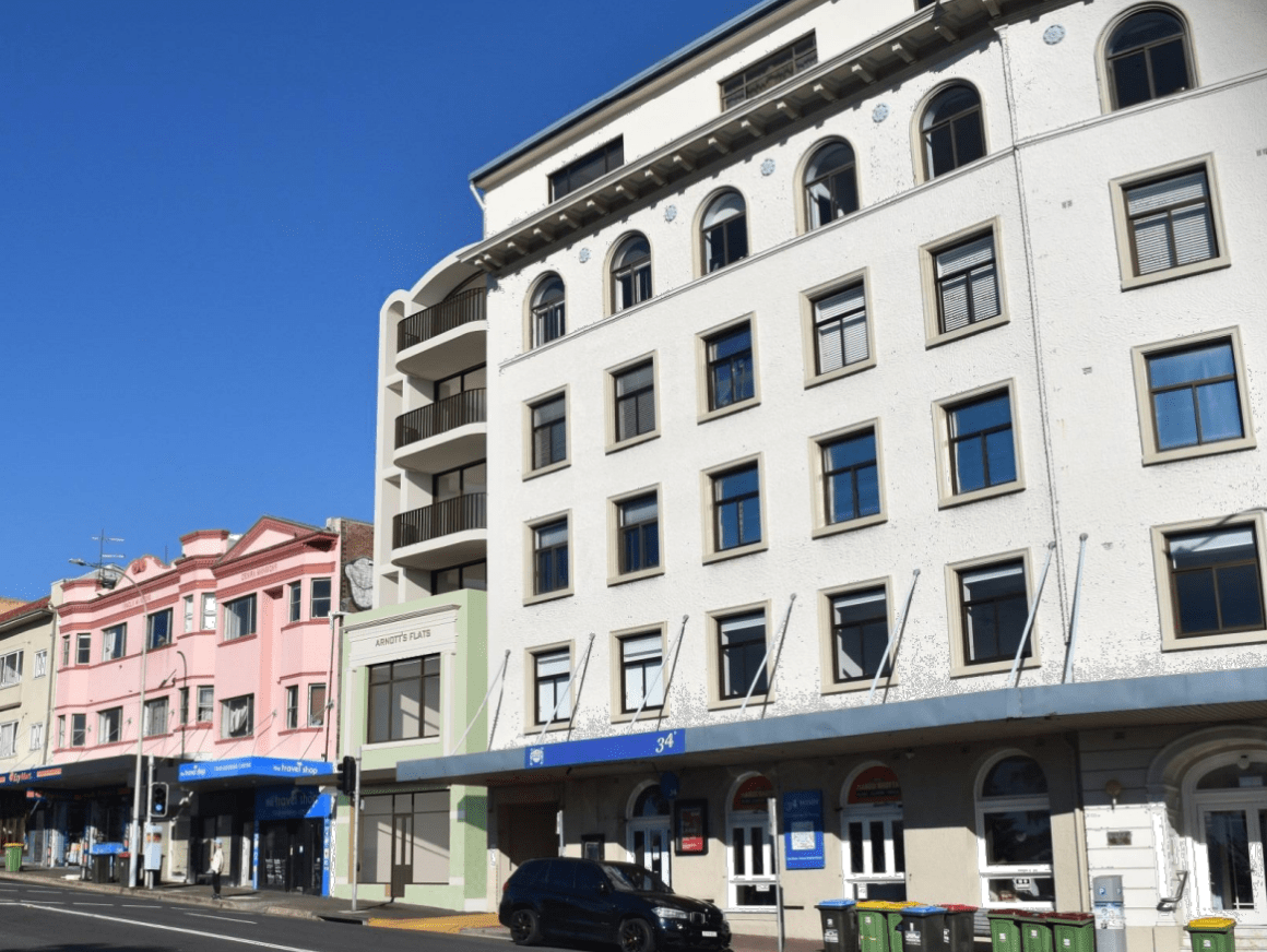 First look: Vaughan Blank plans skinny shoptop on Bondi Beach's Campbell Parade