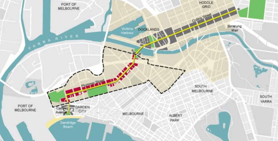 An overview of Fishermans Bend's transport vision