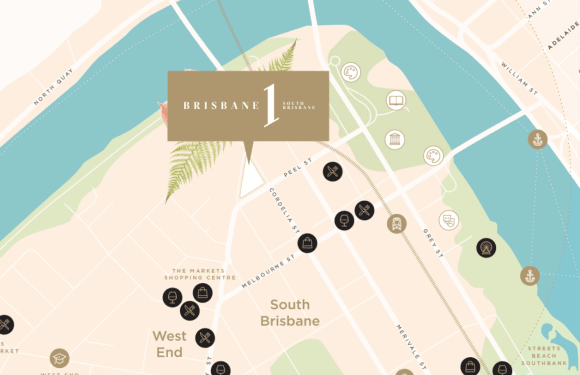 Image credit: https://www.brisbane1towers.com.au/location/ Brisbane One location