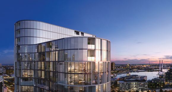 Aerial view of the intended project. Image: melbournevillage.com.au Melbourne Village to become West Melbourne's next big apartment project