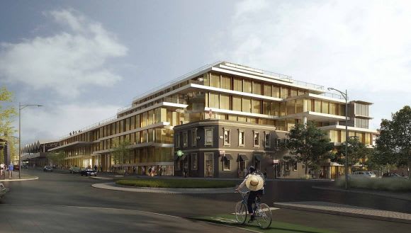 The site's tremendous size utilised to full effect South Melbourne's super block joins the commercial race