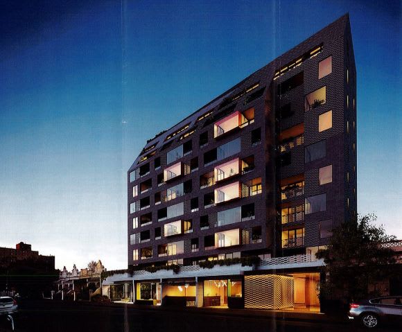 Barkly Street may soon have a new addition. Planning image: Disegno Australia PDG Corporation usher in its next wave of apartment projects