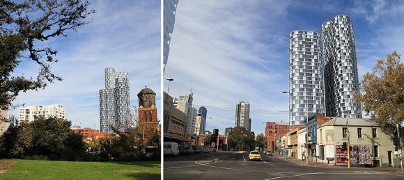 An early site design by Bruce Henderson Architects Melbourne Village to become West Melbourne's next big apartment project