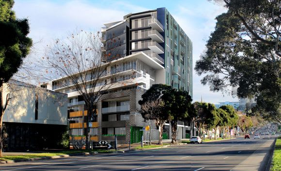 Artist's impression of the proposed building. Plannin image: BDLC A new beacon for St Kilda?