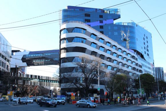 The VCCC from Flemington Road - image by editor Mark Baljak Melbourne construction highlights - August