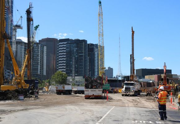 The site as of this week Southbank's largest development gains some retail clout