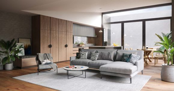Leveson Place draws on North Melbourne's industrial character