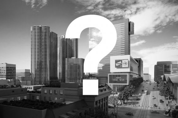 Melbourne Quarter Tower is due for a redesign. Melbourne's Collins Street continues to soar as construction heats up
