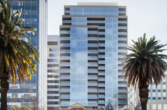 East Melbourne's Albert Street is in line for a new addition. Image: Woodlink Woodlink double up for their Melbourne debut