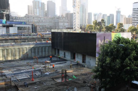 One Melbourne Quarter's construction progress. Photo: Ryan Seychell Melbourne Quarter Tower receives ministerial approval
