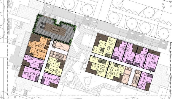 FISHERMANS BEND ZONE | 2-4 Buckhurst Street | ~120m | 37L & 26L | Residential