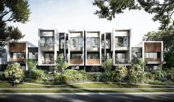 Ascot Aurora. Image Supplied. Stockwell's South Brisbane Twin-Tower; Cedar Woods Unveiled Greville; Ascot Aurora Construction Progress