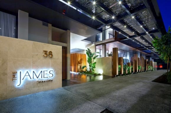 The James apartment complex exterior. Credit: Cavcorp Looking for something special in QLD? Here are 6 of Brisbane's unique apartments