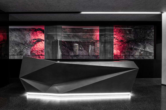 Lobby desk. Image by SJB Architects Brisbane stepping into its own as a tropical hotel destination