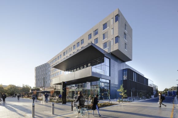 Australian National University – Kambri precinct by photographer John Gollings Australia’s leading architects share what they are willing to fight for to achieve near net-zero by 2050