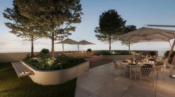 Kogarah. Image supplied. Highrise living: 6 of Sydney's best apartment rooftops