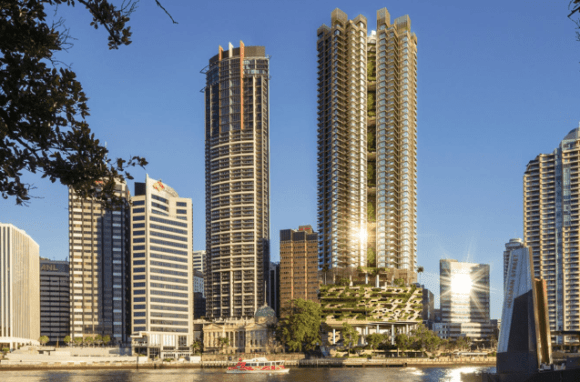 443 Queen Street. Credit: Cbus Property NEW PHOTOS: Latest construction update of 7 QLD projects