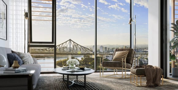 Apartment interior of 443 Queen St development. Credit: WOHA What investors are looking for in Australian properties based on Urban data
