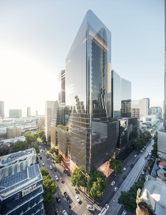 555 Collins Street. Image: Charter Hall Charter Hall unveils <img alt=