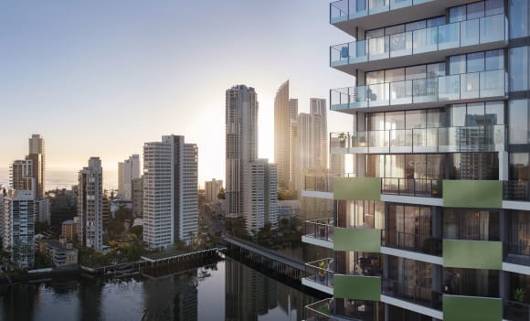 Allure Chevron Island. Credit: DBA Architecture Discover Allure Chevron Island: Resort-style luxury living from 5,000