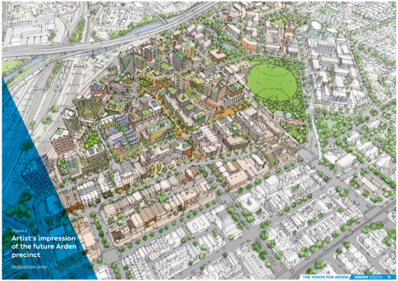 The Arden Vision. Image Vic.gov.au Arden, Sunshine and Box Hill: three Melbourne suburbs to watch