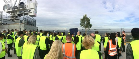 Aurora Melbourne Central topping out ceremony. Read the full story here. How does buying off-the-plan work?