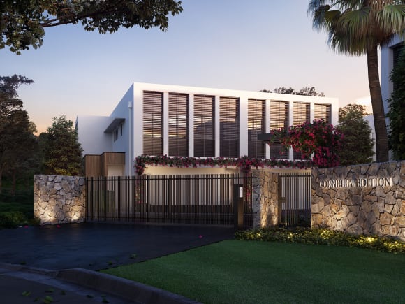 Palm Springs-inspired residences bring modern opulence to Cannon Hill